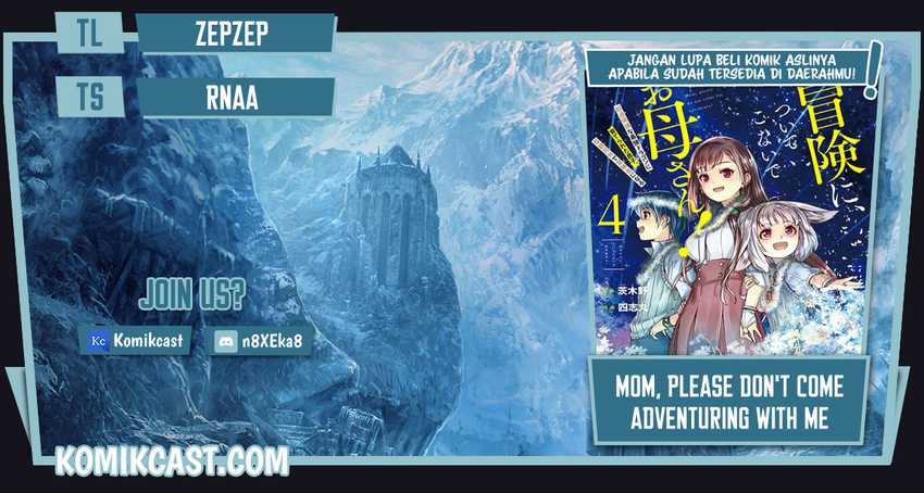 Mom, Please Don’t Come Adventuring With Me! Chapter 20.3 - halaman 1