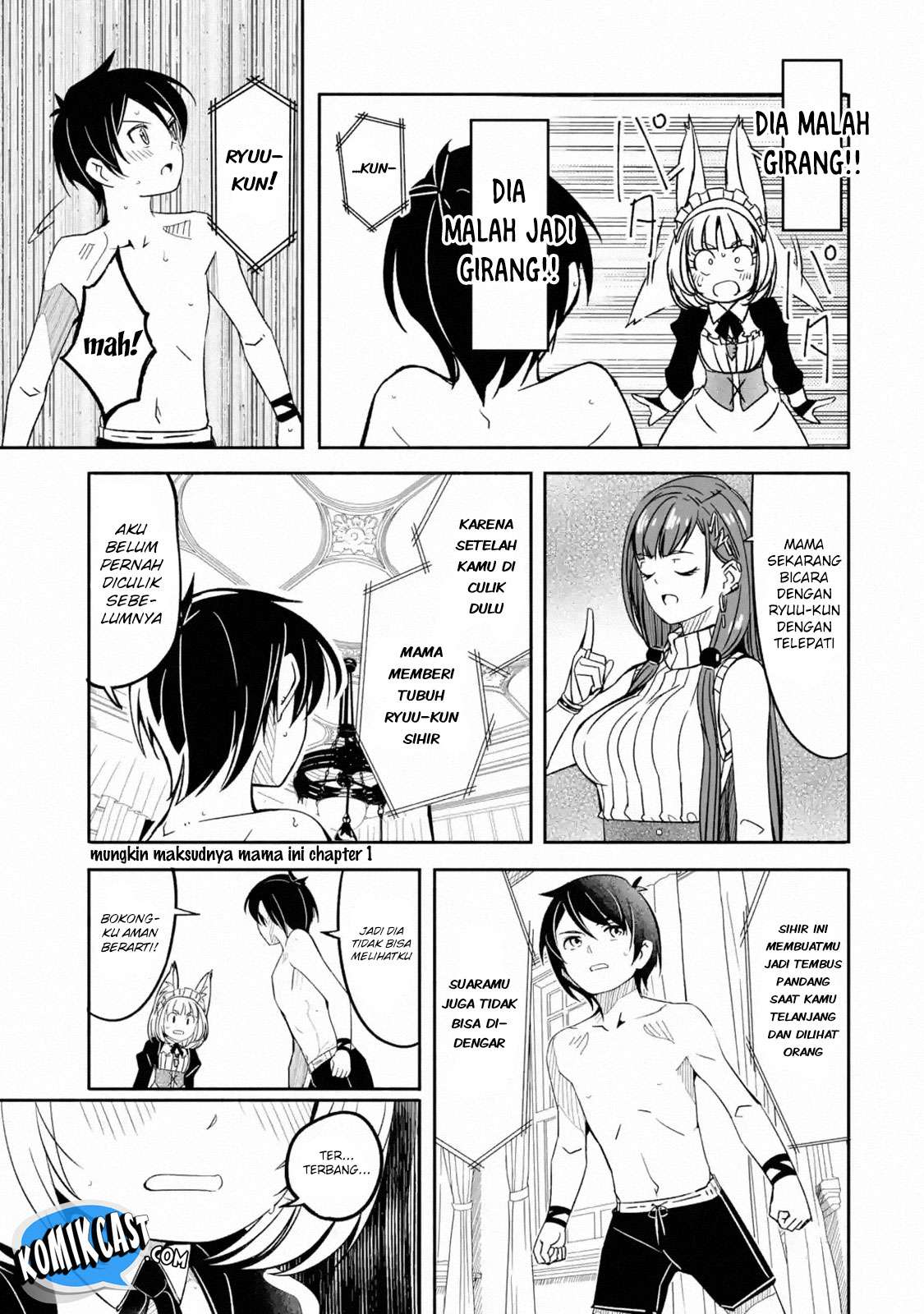 Mom, Please Don’t Come Adventuring With Me! Chapter 4.5 - halaman 9