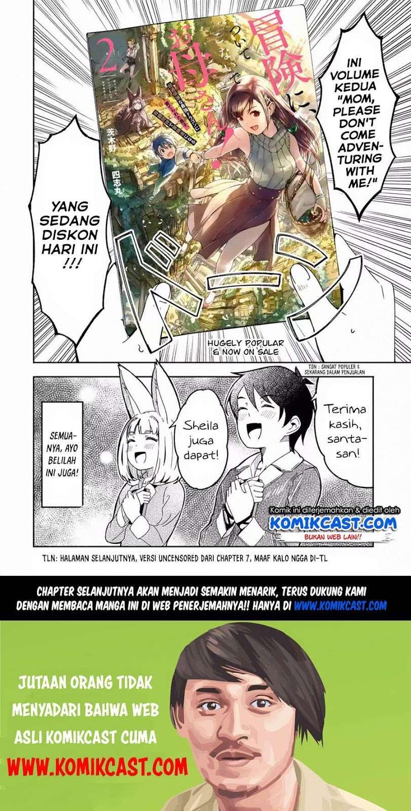 Mom, Please Don’t Come Adventuring With Me! Chapter 8.5 - halaman 11