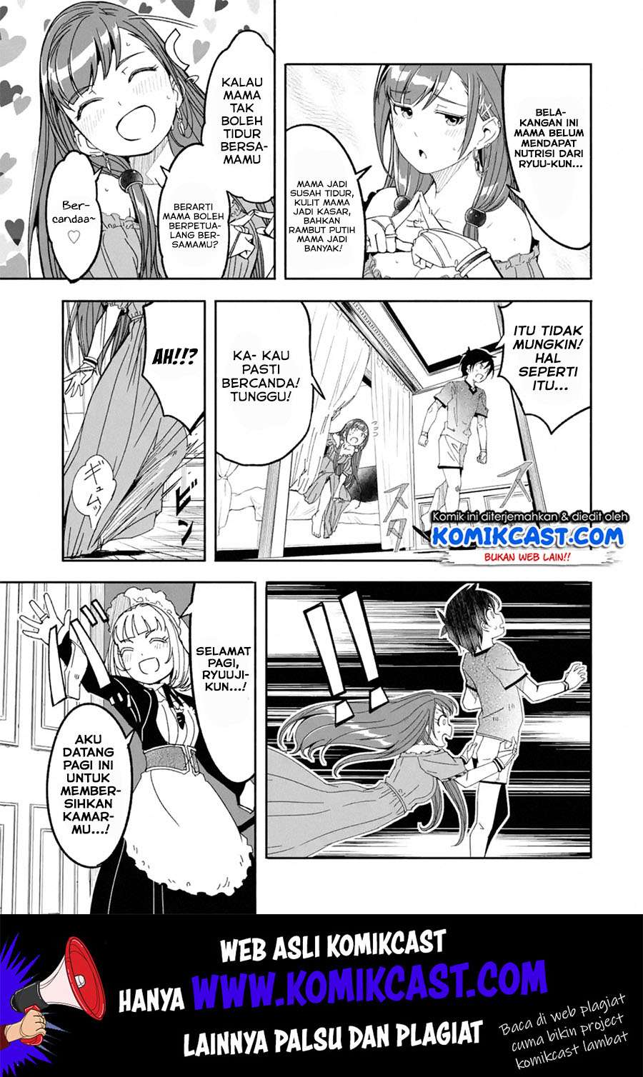 Mom, Please Don’t Come Adventuring With Me! Chapter 9.1 - halaman 8