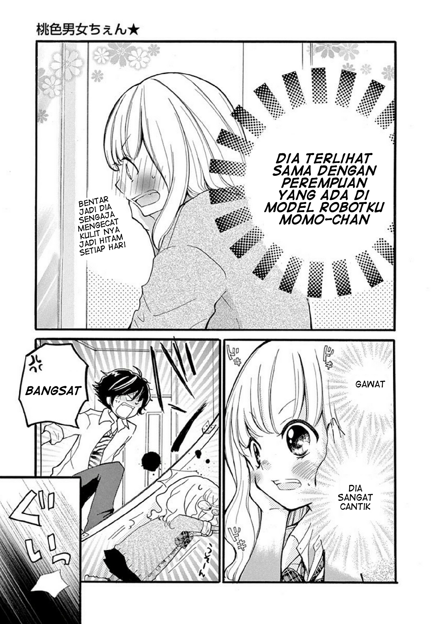 Momoiro Ome-chen Chapter 2 - halaman 14