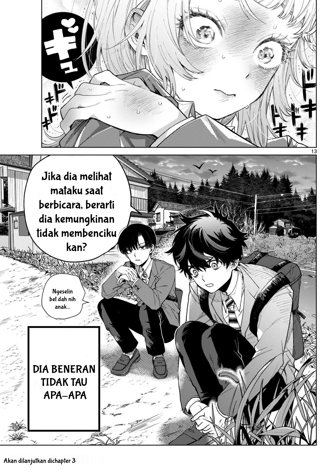 Momose Akira no Hatsukoi Hatanchuu. Chapter 2 - halaman 14