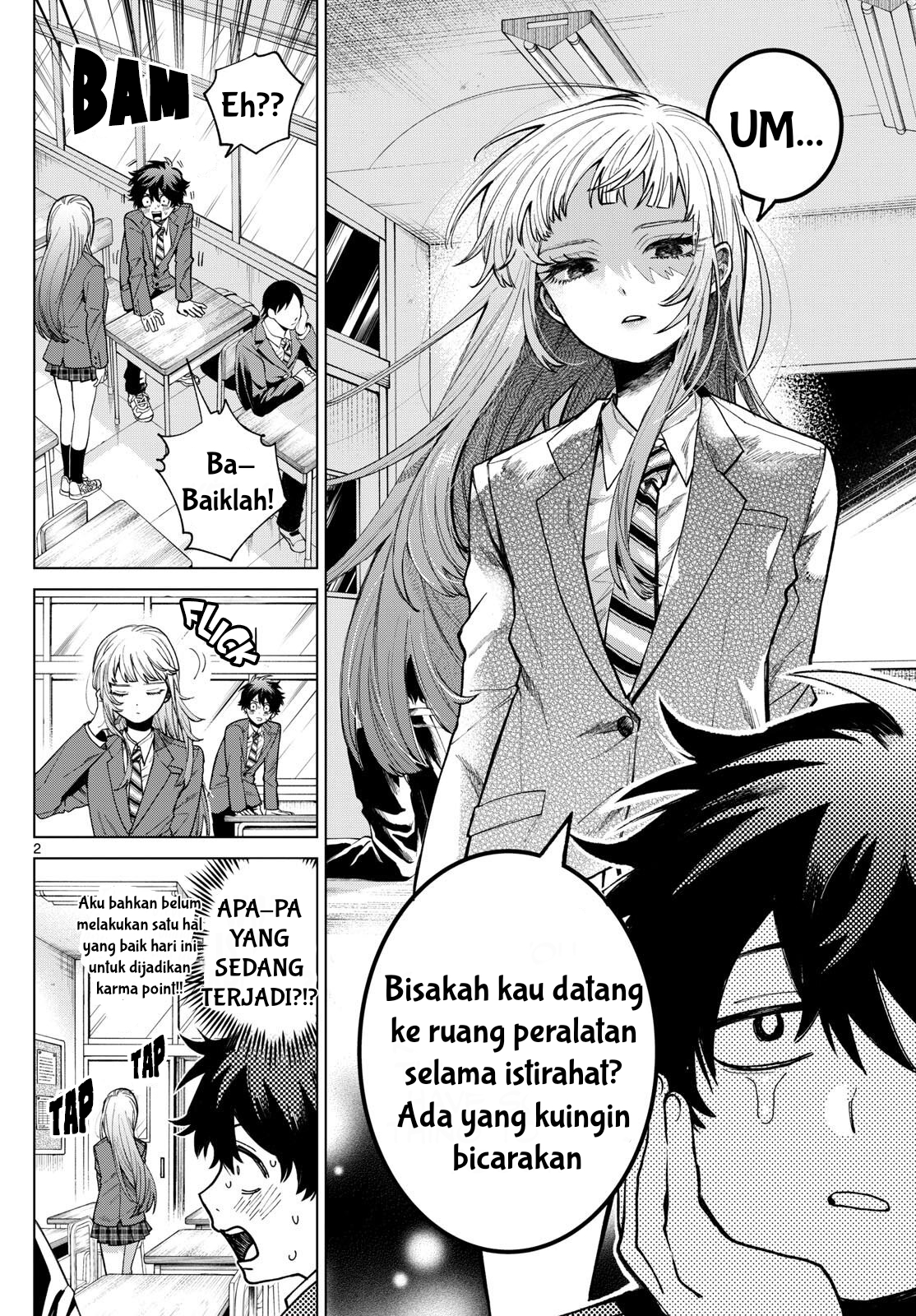 Momose Akira no Hatsukoi Hatanchuu. Chapter 2 - halaman 3