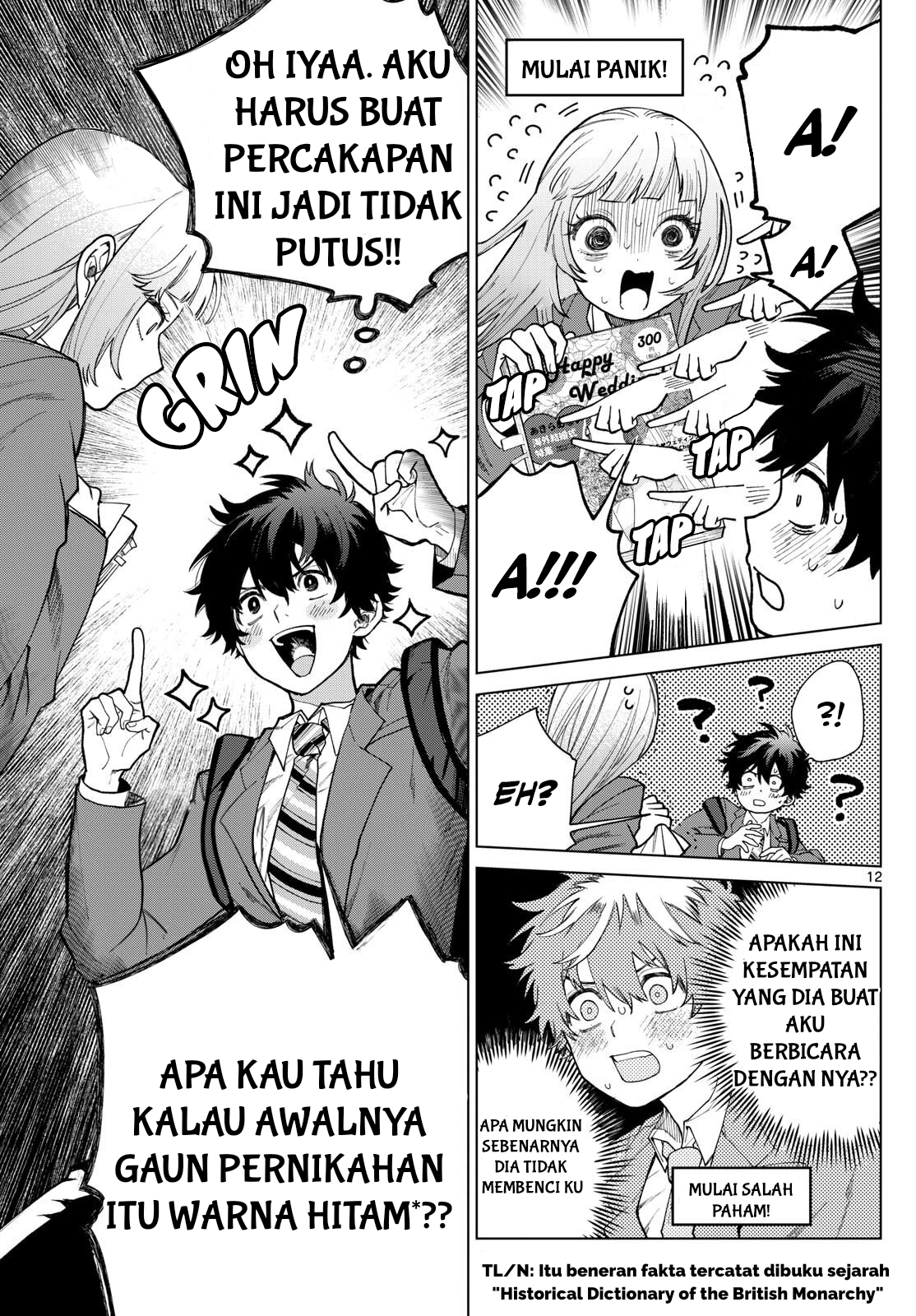 Momose Akira no Hatsukoi Hatanchuu. Chapter 3 - halaman 13