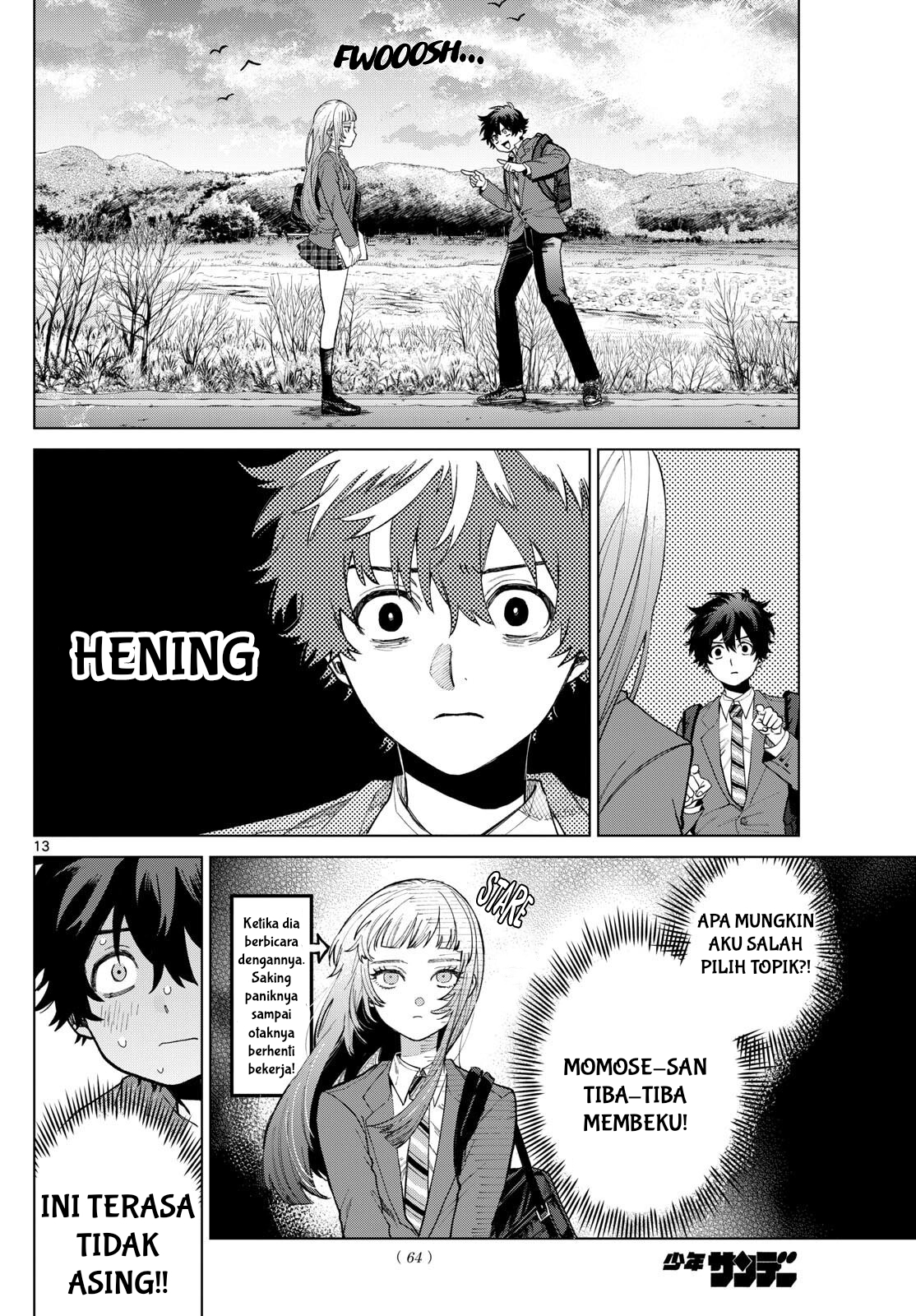 Momose Akira no Hatsukoi Hatanchuu. Chapter 3 - halaman 14