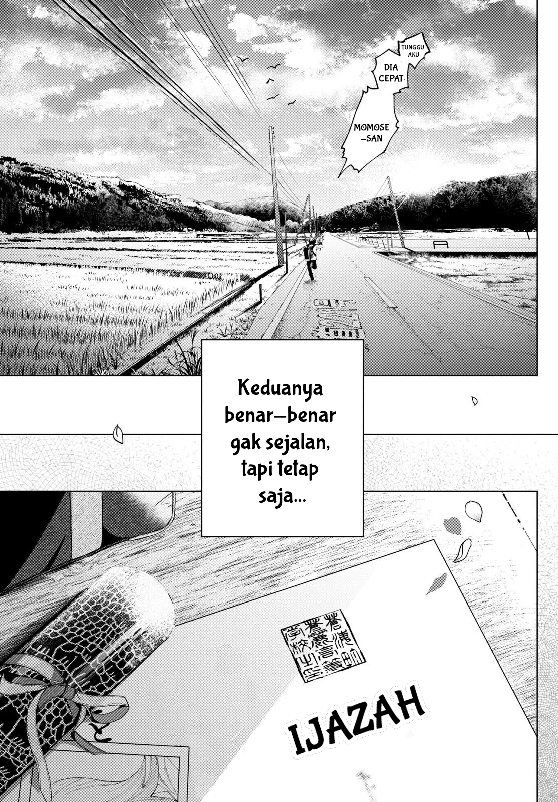 Momose Akira no Hatsukoi Hatanchuu. Chapter 3 - halaman 29