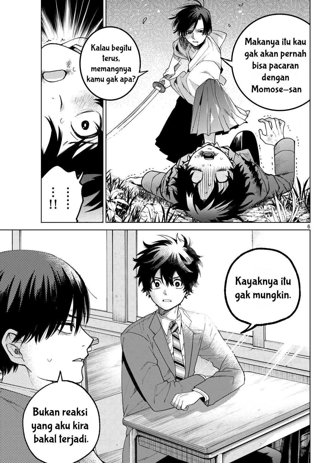 Momose Akira no Hatsukoi Hatanchuu. Chapter 3 - halaman 7
