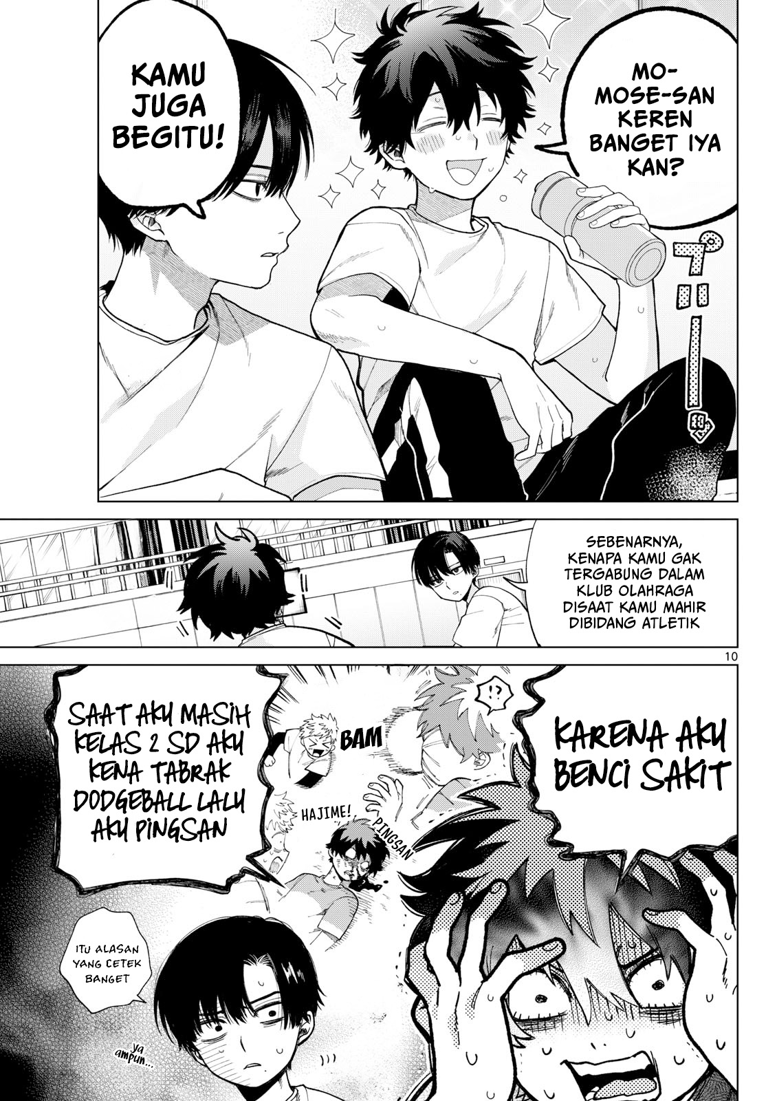 Momose Akira no Hatsukoi Hatanchuu. Chapter 4 - halaman 10