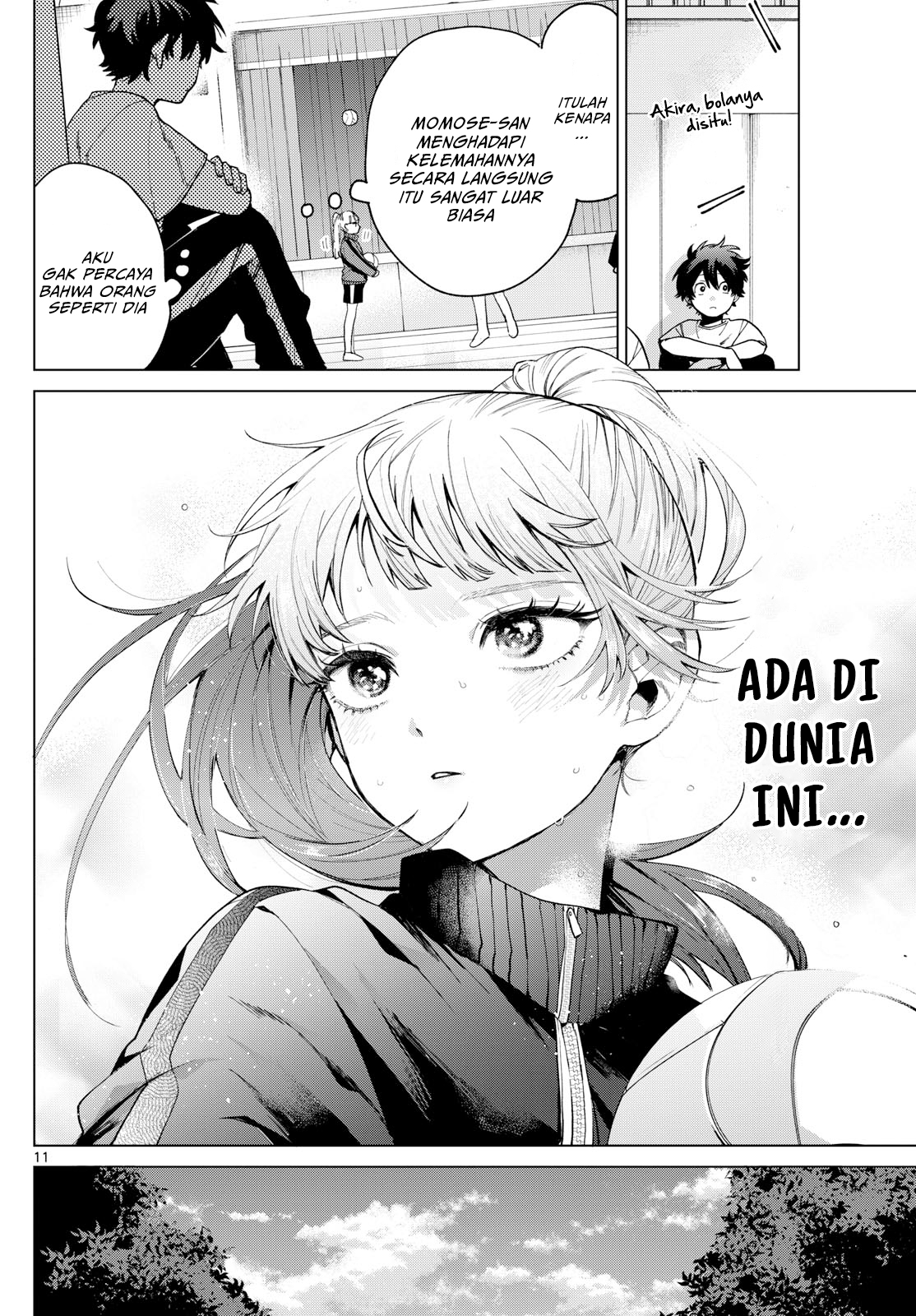 Momose Akira no Hatsukoi Hatanchuu. Chapter 4 - halaman 11