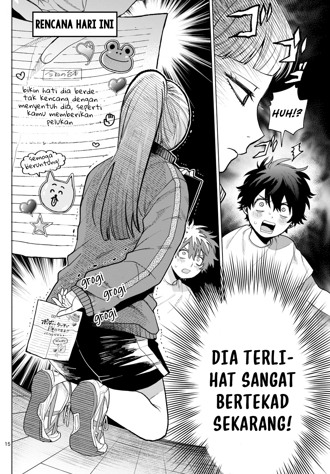 Momose Akira no Hatsukoi Hatanchuu. Chapter 4 - halaman 15