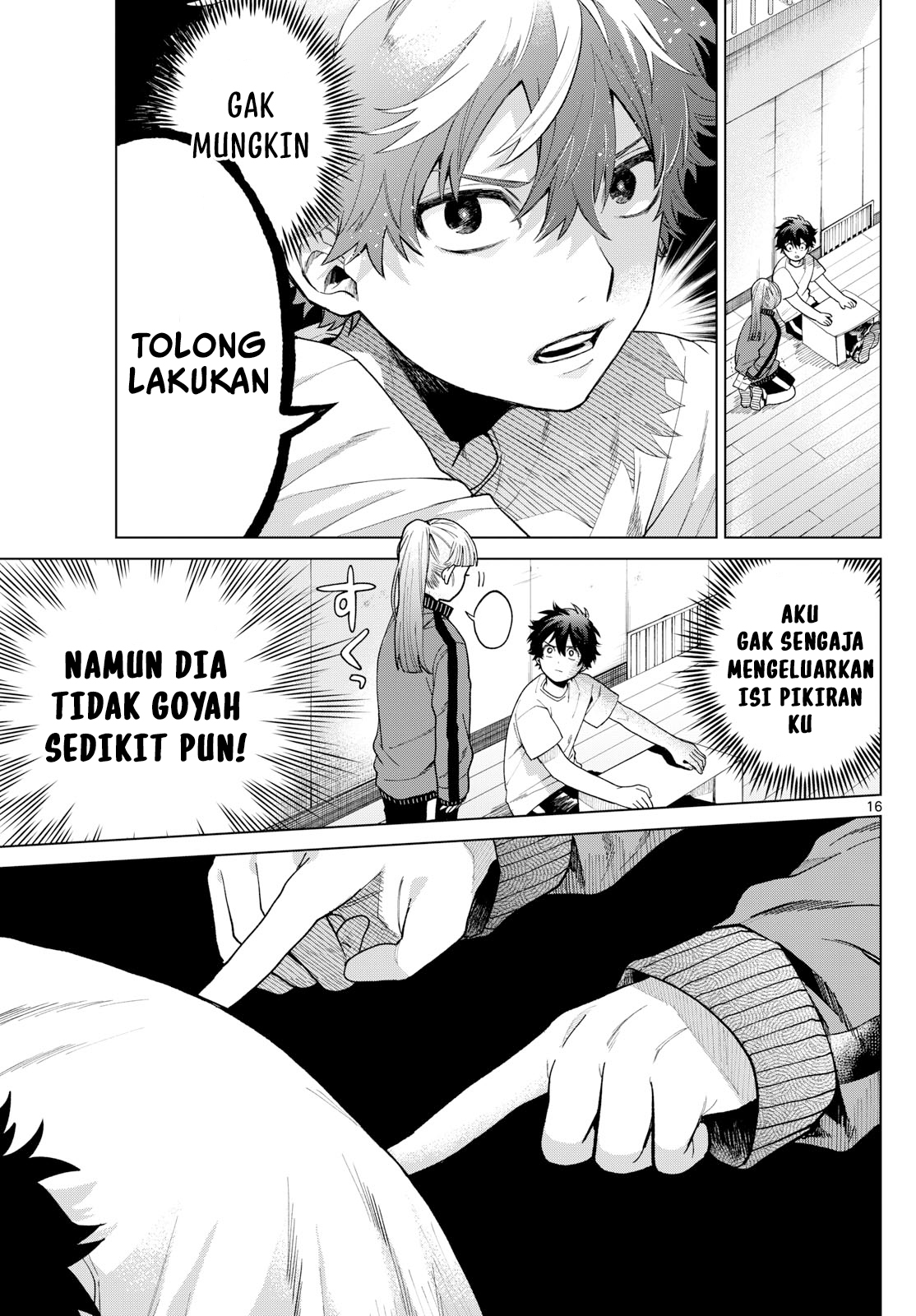 Momose Akira no Hatsukoi Hatanchuu. Chapter 4 - halaman 16