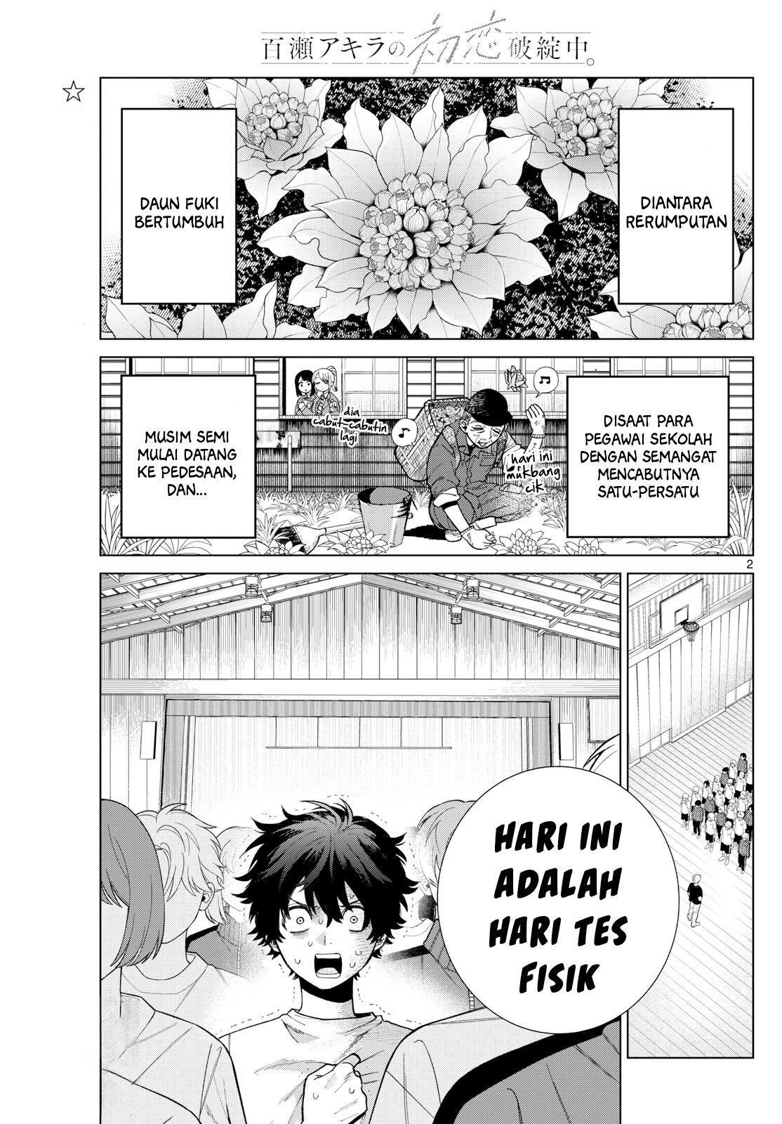 Momose Akira no Hatsukoi Hatanchuu. Chapter 4 - halaman 2