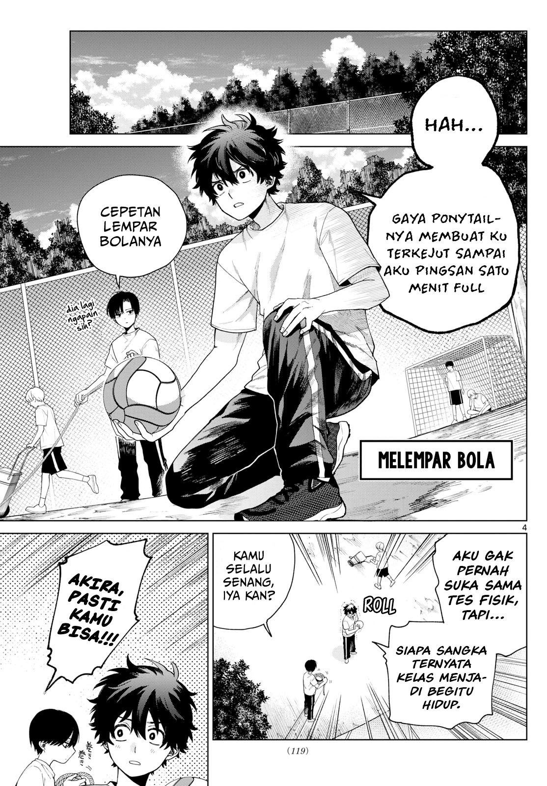 Momose Akira no Hatsukoi Hatanchuu. Chapter 4 - halaman 4