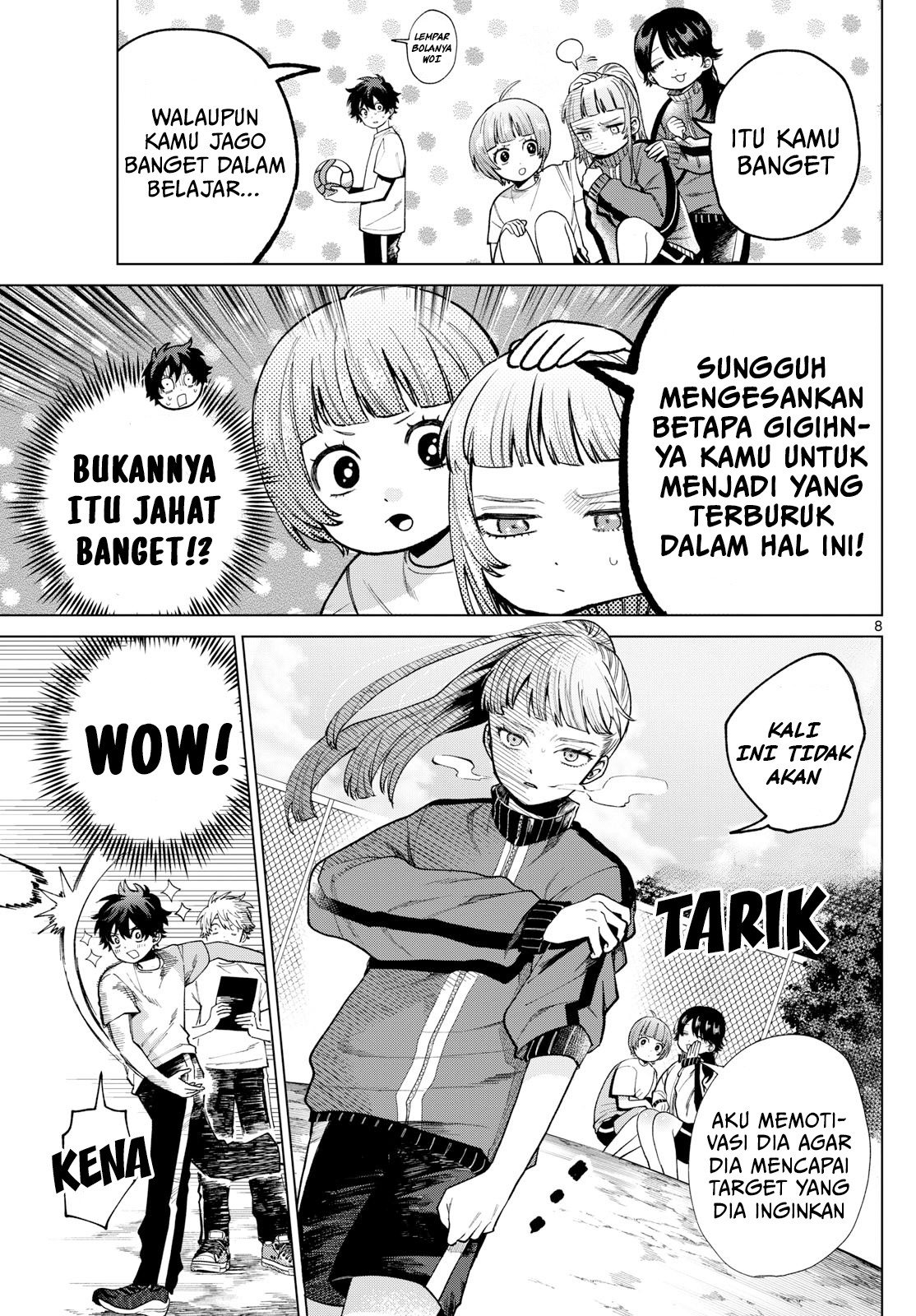 Momose Akira no Hatsukoi Hatanchuu. Chapter 4 - halaman 8