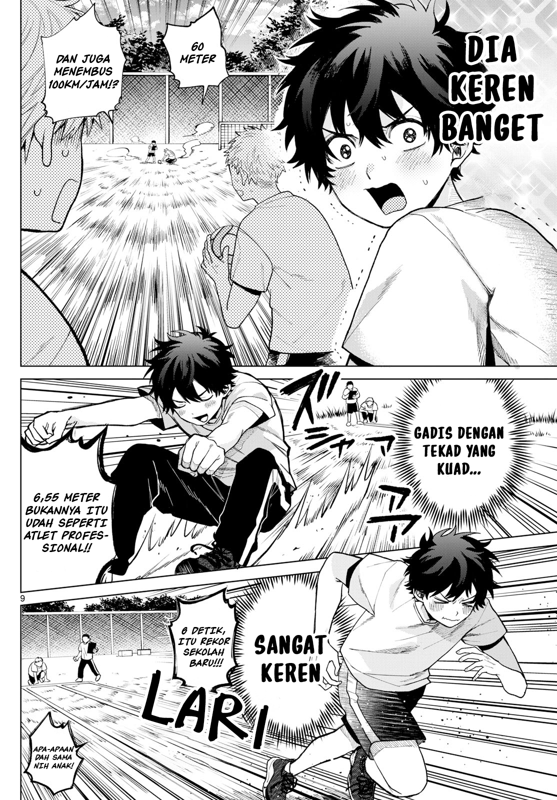 Momose Akira no Hatsukoi Hatanchuu. Chapter 4 - halaman 9