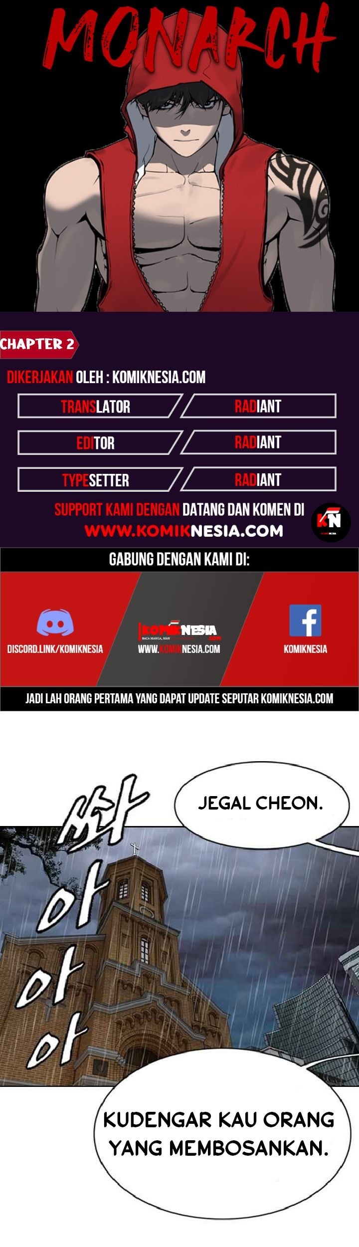 Monarch Chapter 2 - halaman 1