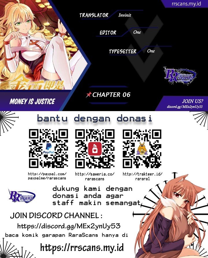 Money Is Justice Chapter 6 - halaman 1