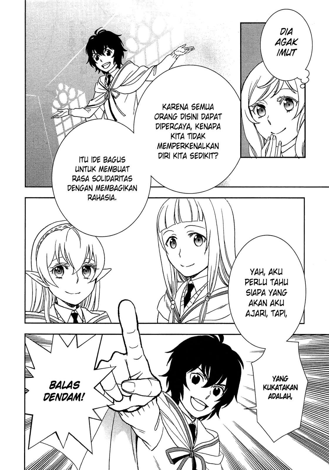 Monogatari no Naka no Hito Chapter 12 - halaman 28