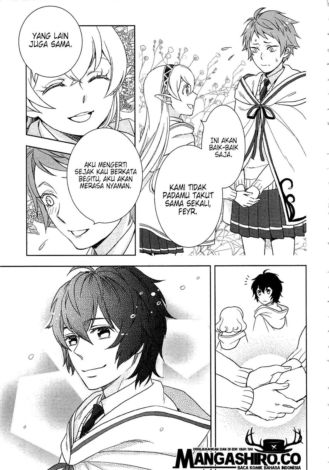 Monogatari no Naka no Hito Chapter 14 - halaman 19