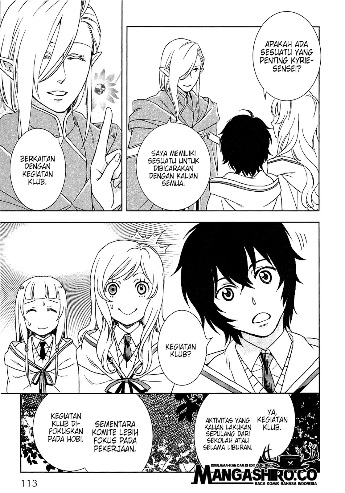 Monogatari no Naka no Hito Chapter 14 - halaman 7