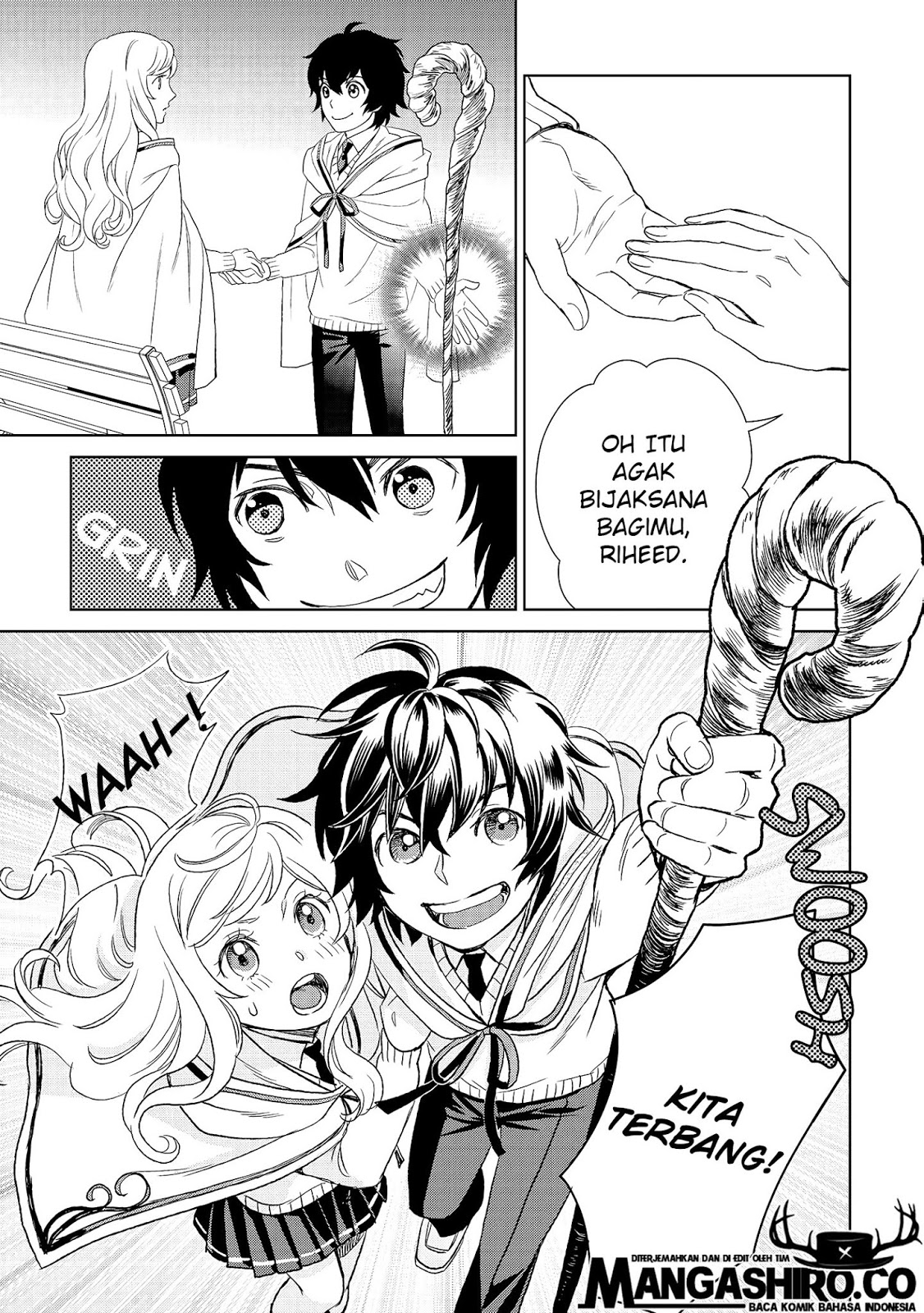 Monogatari no Naka no Hito Chapter 16 - halaman 33