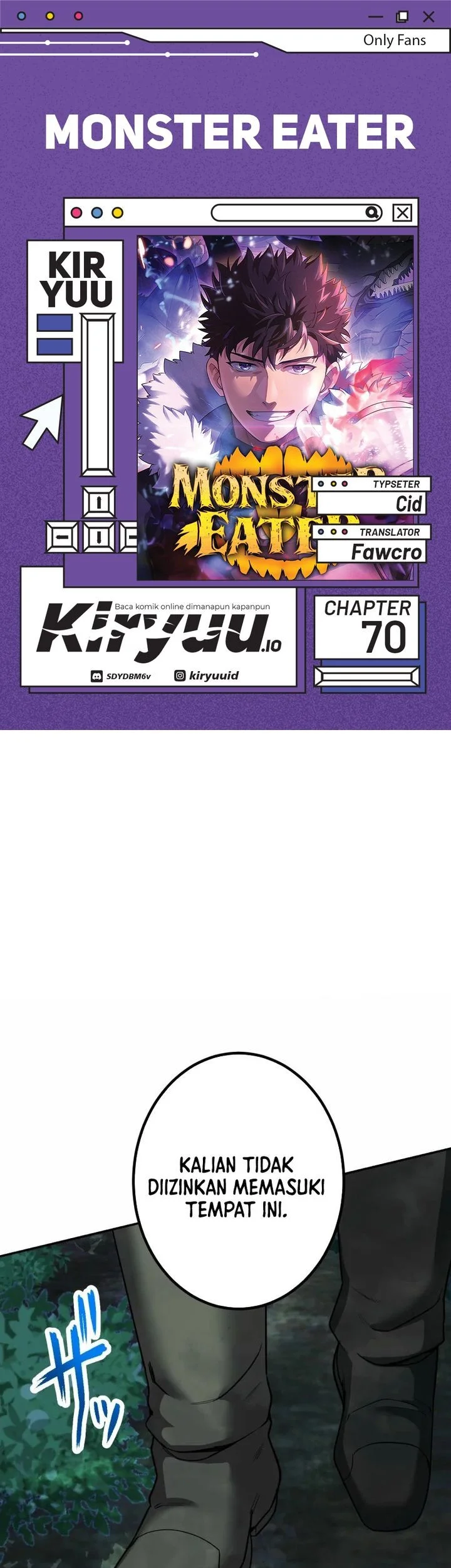 Monster Eater Adventurer Chapter 70 - halaman 1