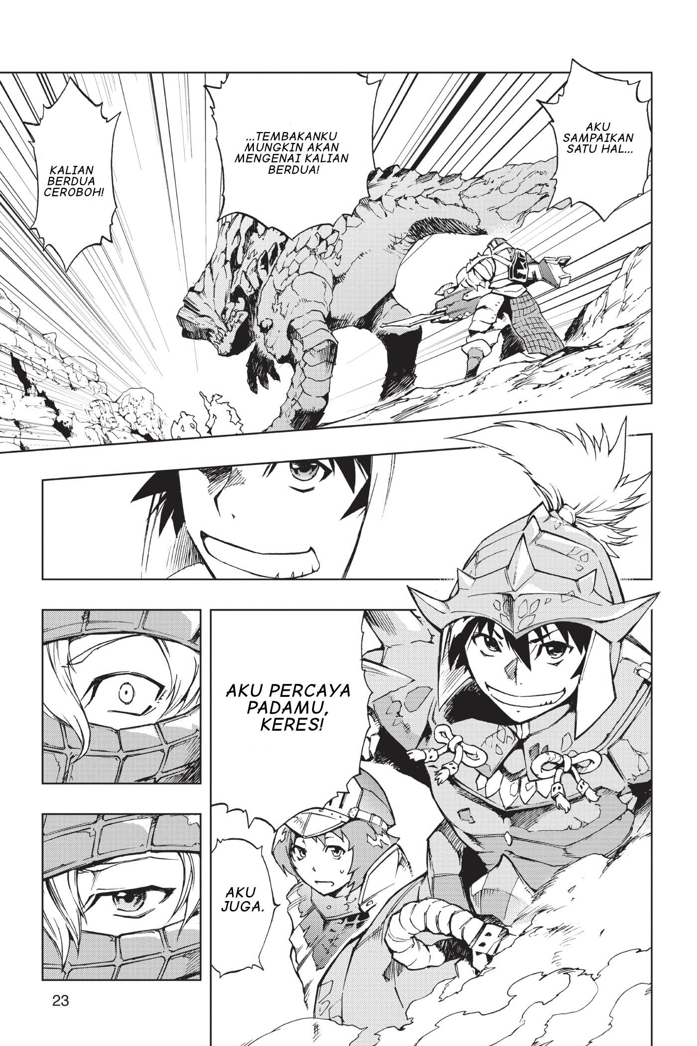 Monster Hunter: Senkou no Kariudo Chapter 1 - halaman 21