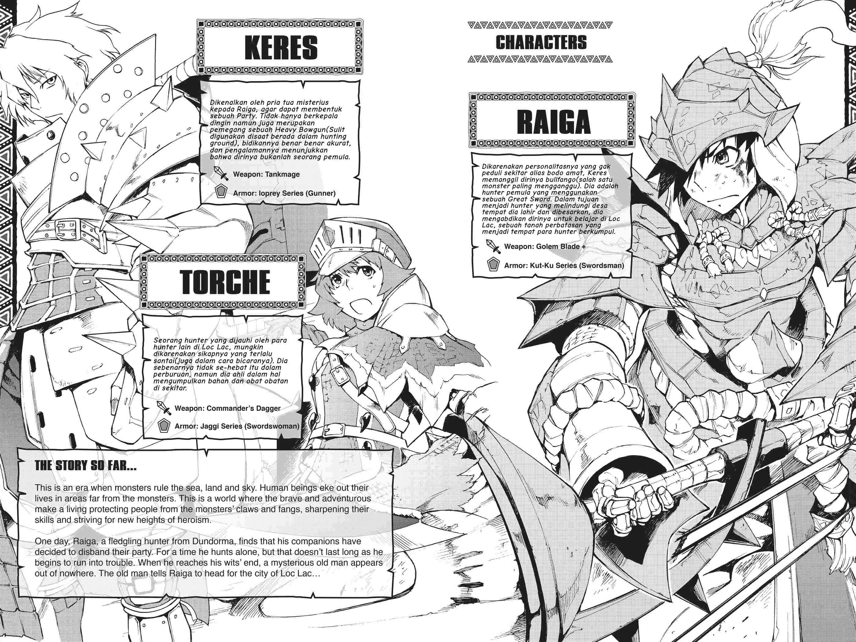 Monster Hunter: Senkou no Kariudo Chapter 1 - halaman 3