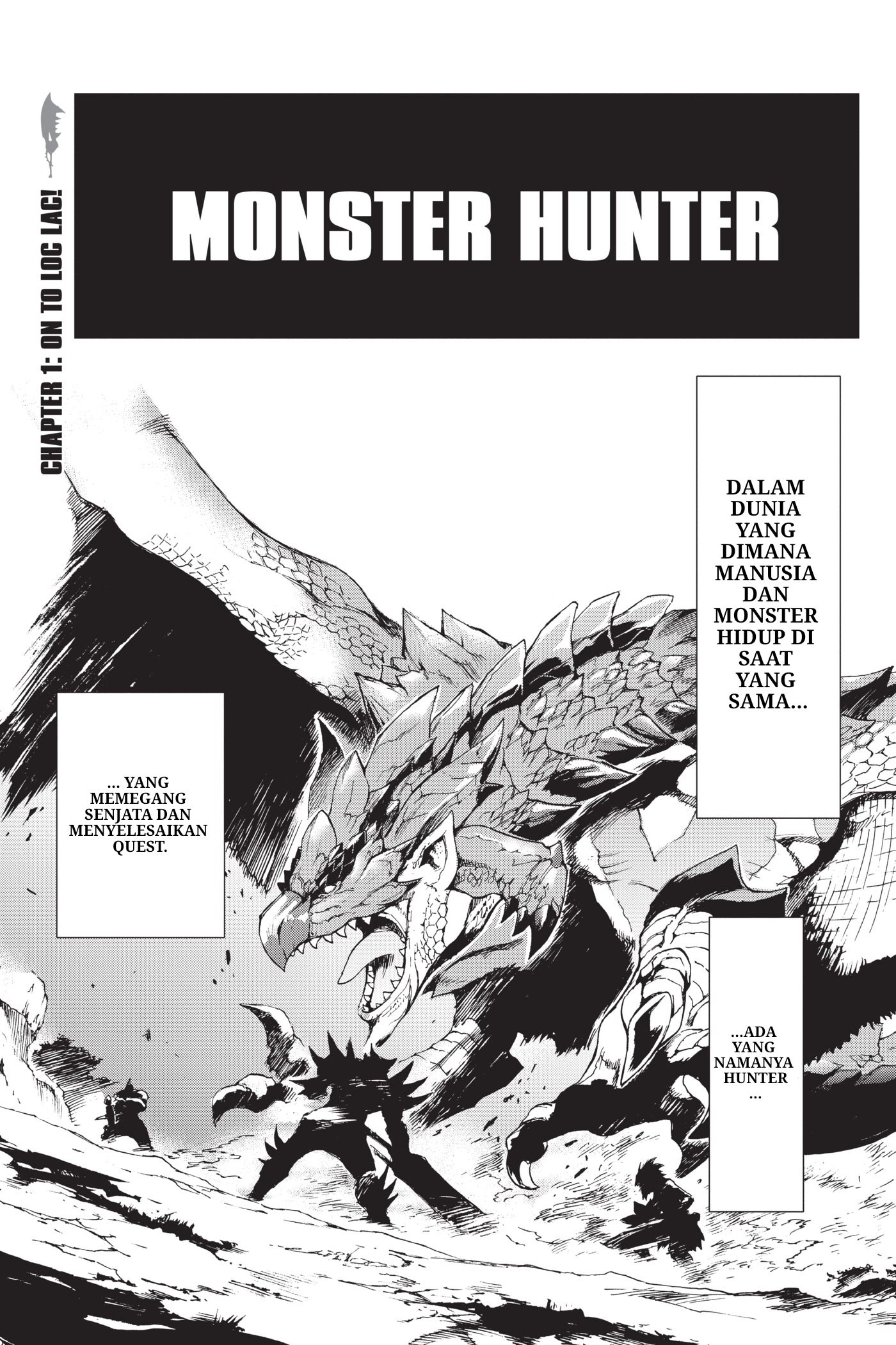 Monster Hunter: Senkou no Kariudo Chapter 2 - halaman 1