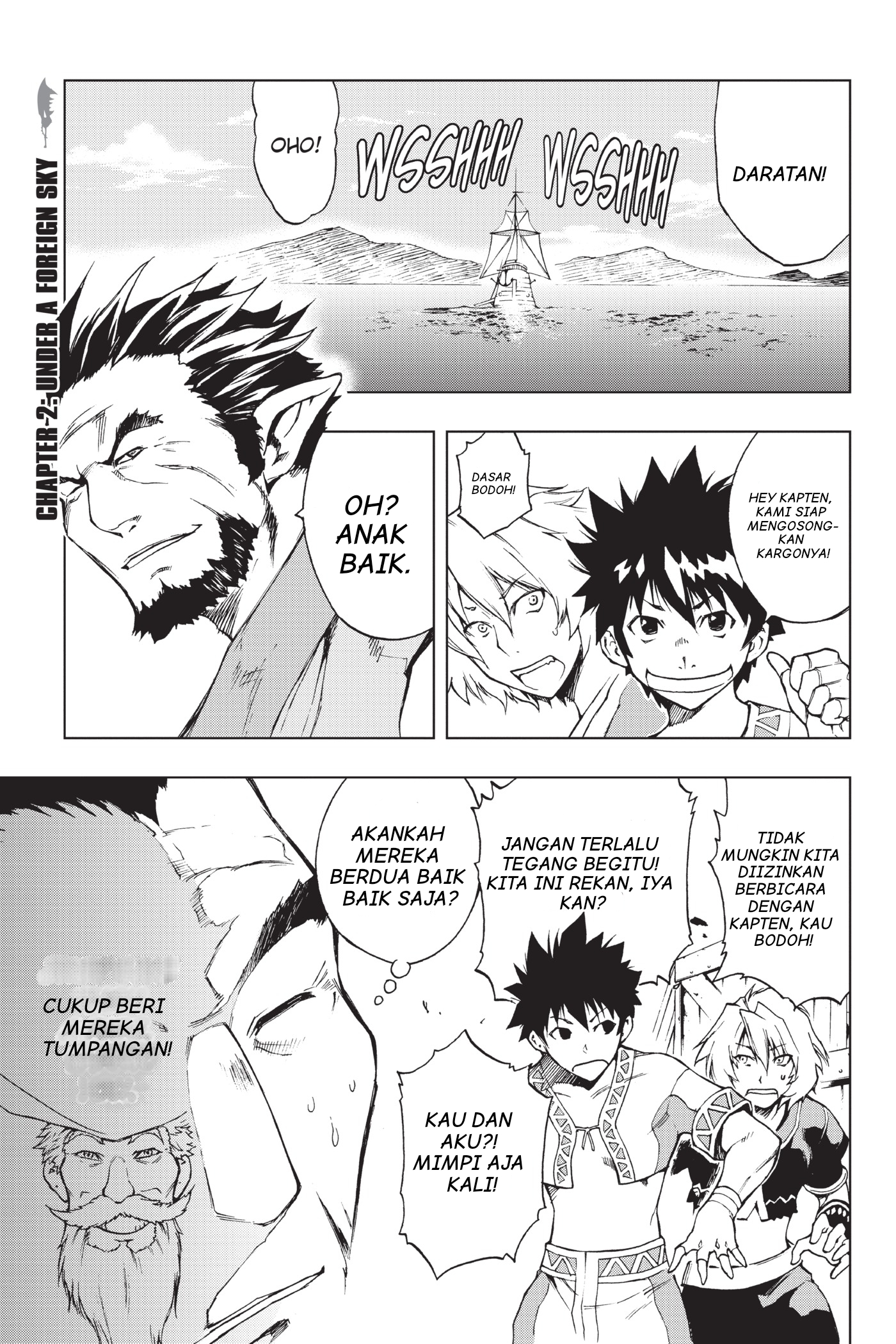 Monster Hunter: Senkou no Kariudo Chapter 3 - halaman 1
