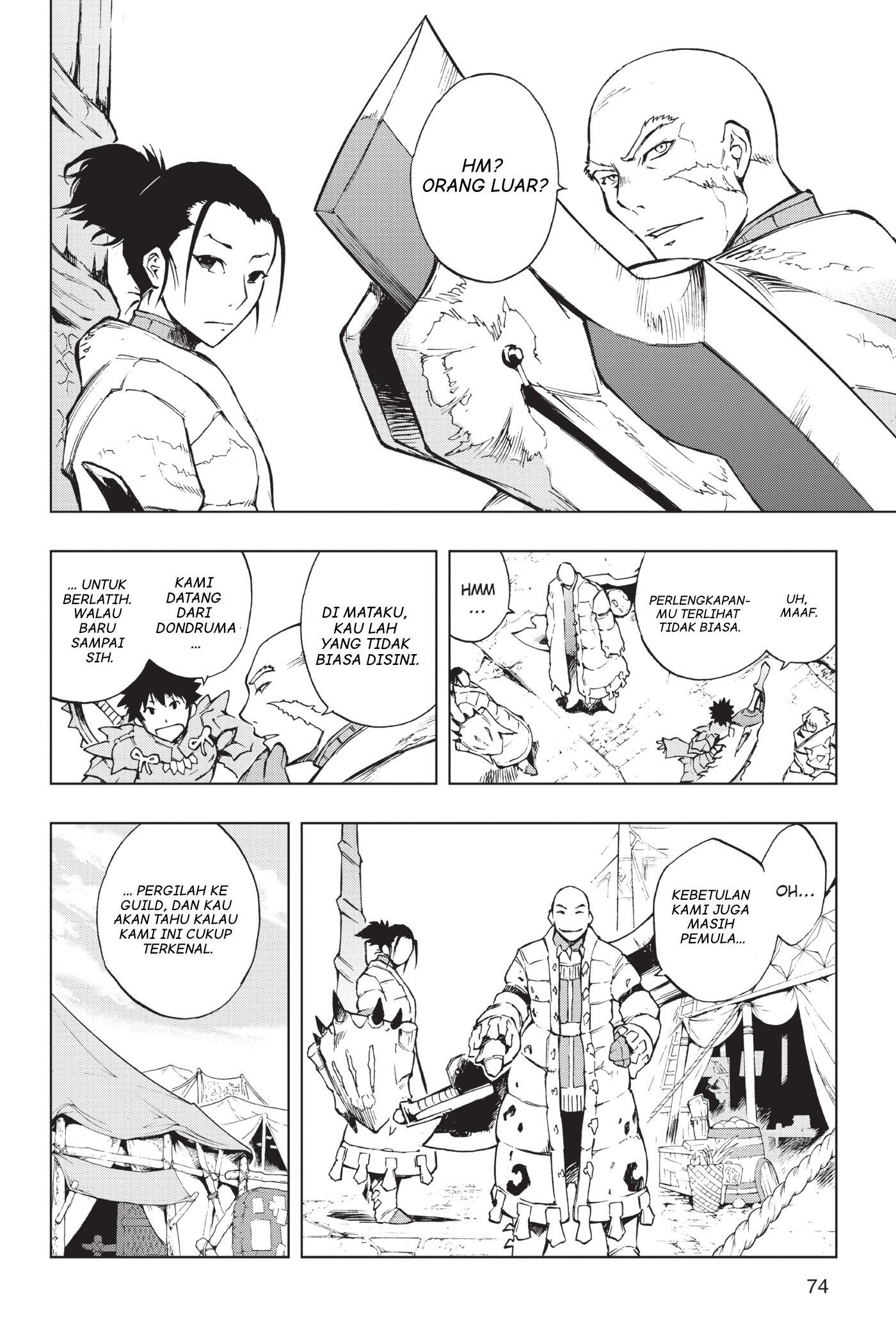Monster Hunter: Senkou no Kariudo Chapter 3 - halaman 3