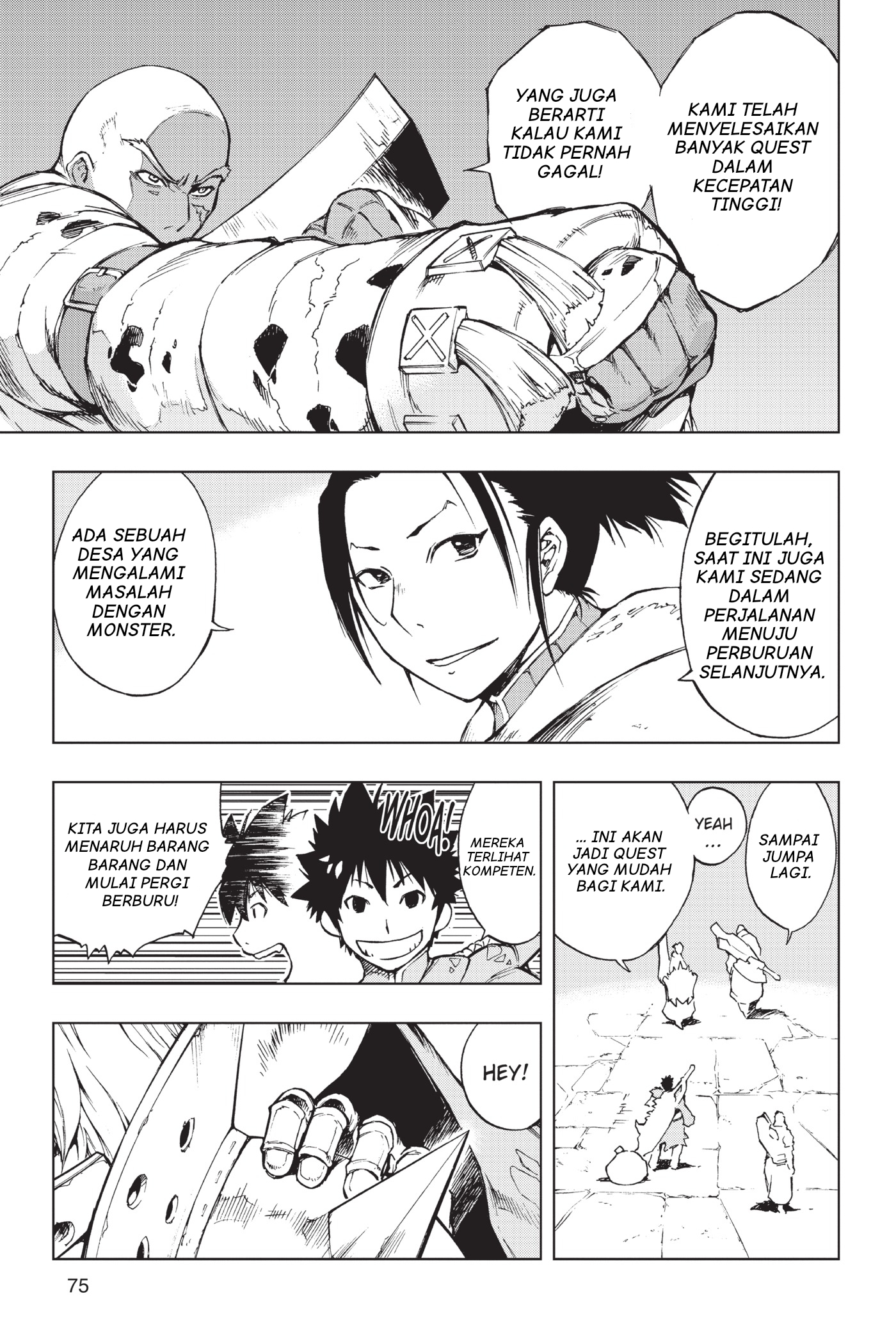 Monster Hunter: Senkou no Kariudo Chapter 3 - halaman 4