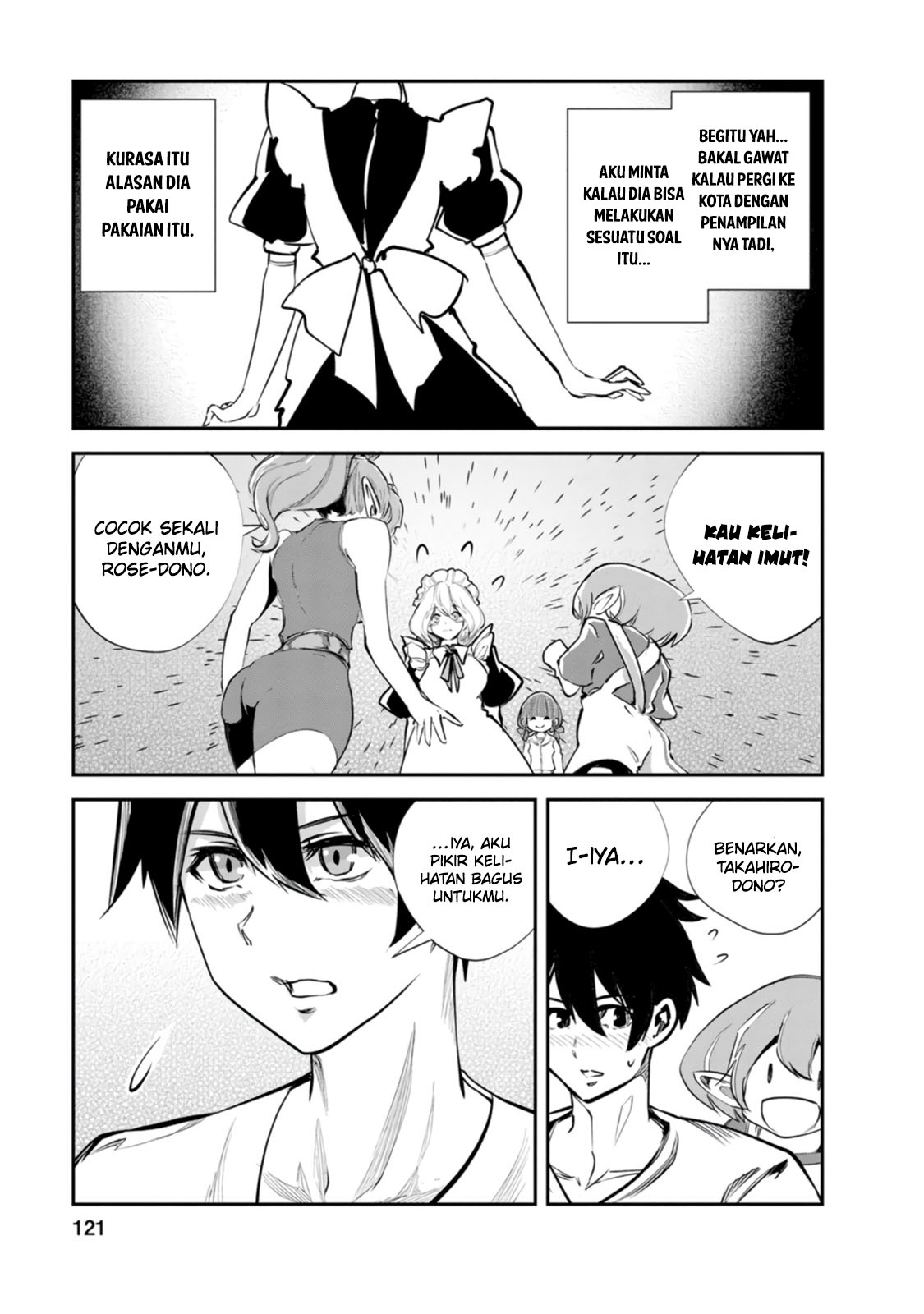 Monster no Goshujinsama Chapter 54 - halaman 28