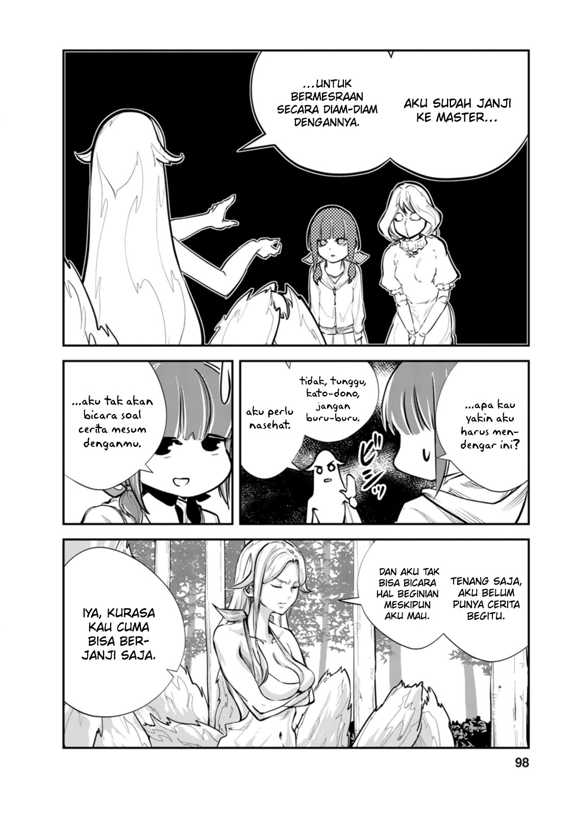 Monster no Goshujinsama Chapter 54 - halaman 4