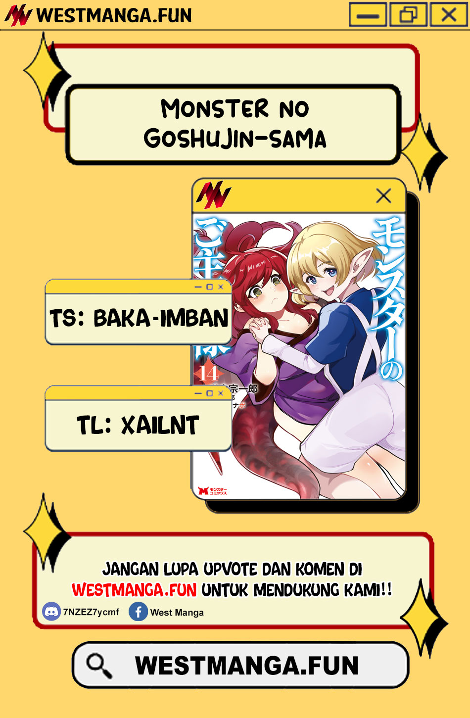 Monster no Goshujinsama Chapter 73 - halaman 4