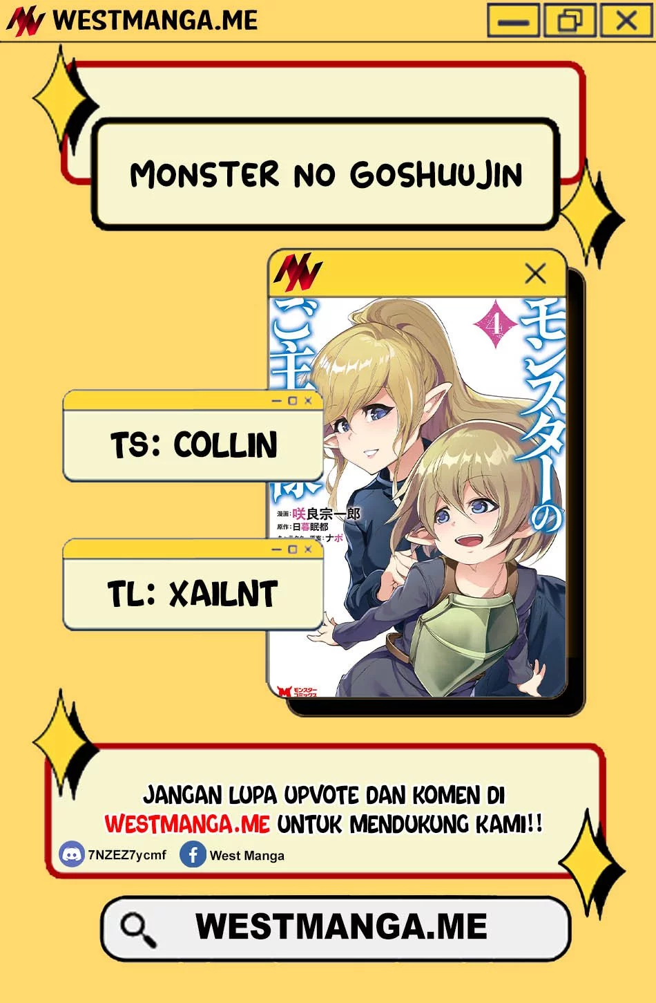 Monster no Goshujinsama Chapter 83 - halaman 4