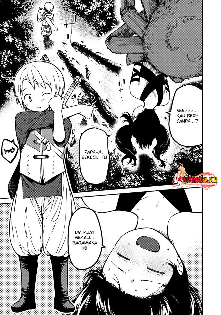 Monster Onna Kanbu wa Osanaki Yuusha wo Dekiai suru Chapter 1 - halaman 12