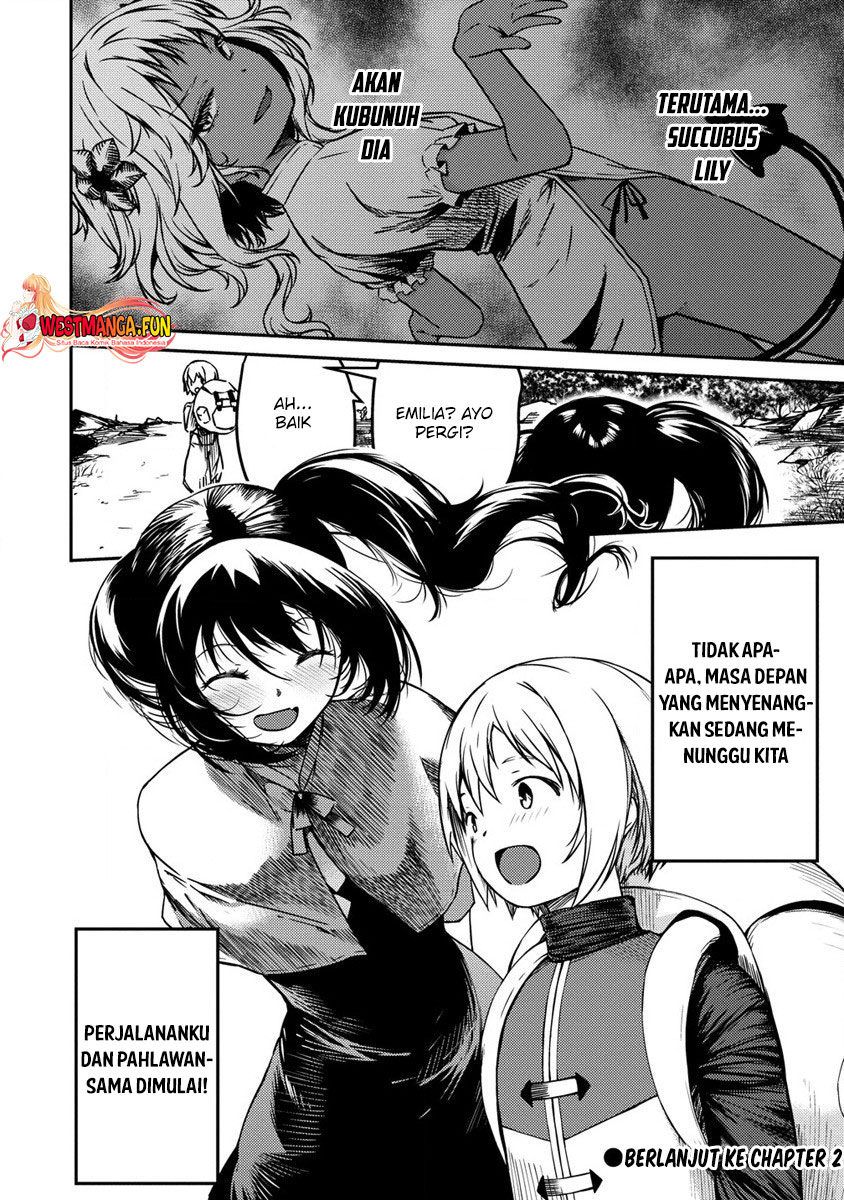 Monster Onna Kanbu wa Osanaki Yuusha wo Dekiai suru Chapter 1 - halaman 47