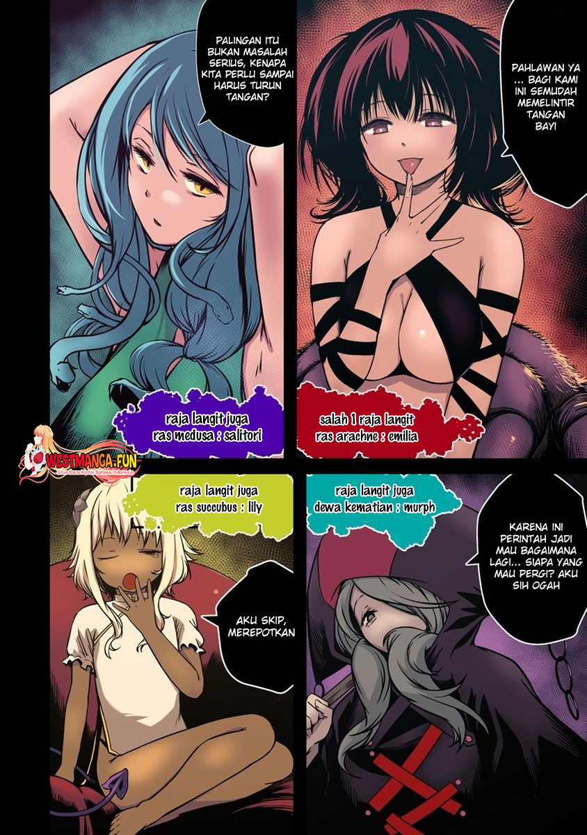 Monster Onna Kanbu wa Osanaki Yuusha wo Dekiai suru Chapter 1 - halaman 5