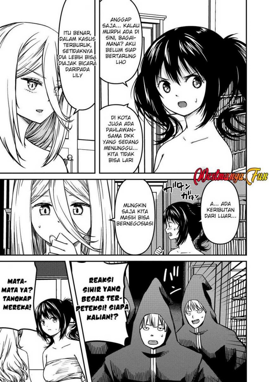 Monster Onna Kanbu wa Osanaki Yuusha wo Dekiai suru Chapter 10 - halaman 13
