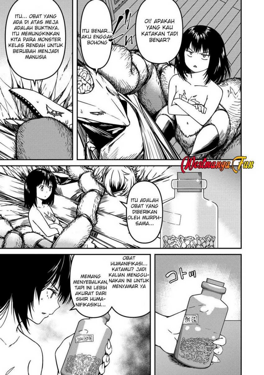 Monster Onna Kanbu wa Osanaki Yuusha wo Dekiai suru Chapter 10 - halaman 9