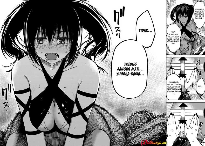 Monster Onna Kanbu wa Osanaki Yuusha wo Dekiai suru Chapter 12 - halaman 30