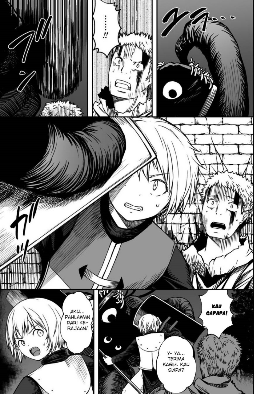 Monster Onna Kanbu wa Osanaki Yuusha wo Dekiai suru Chapter 13 - halaman 13