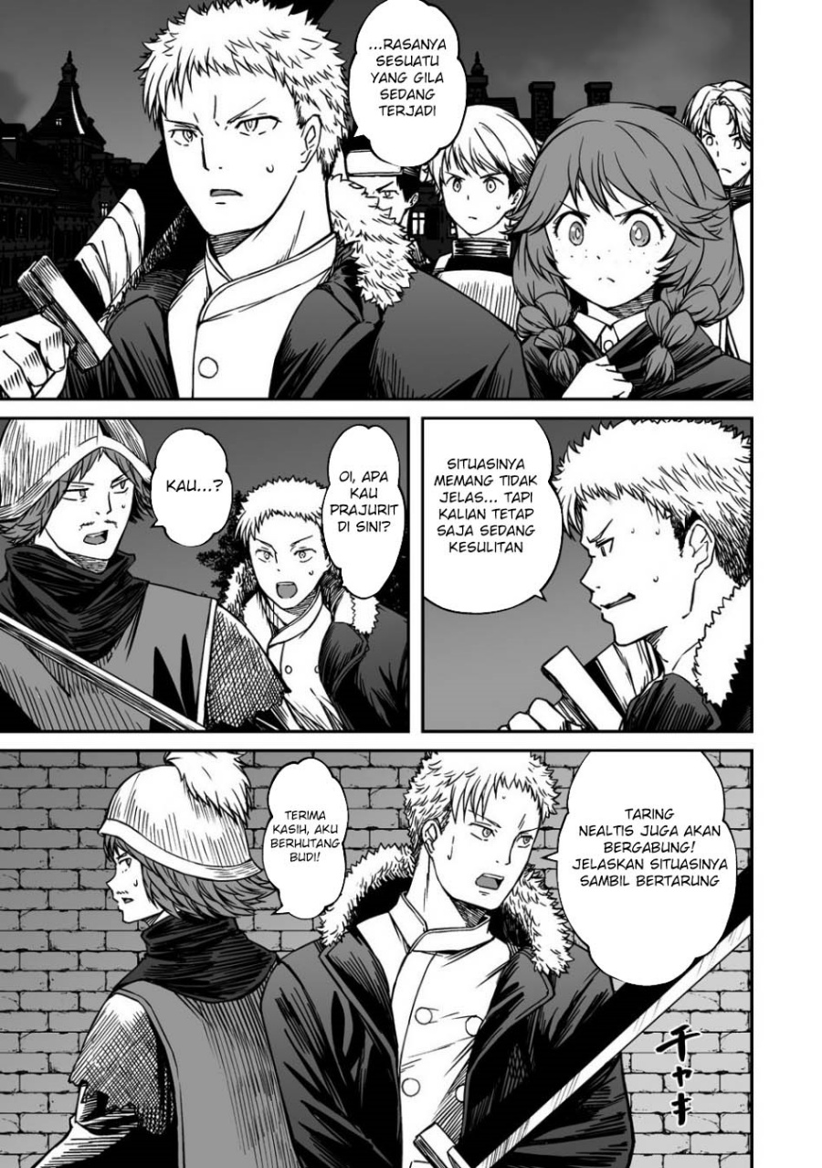 Monster Onna Kanbu wa Osanaki Yuusha wo Dekiai suru Chapter 13 - halaman 18