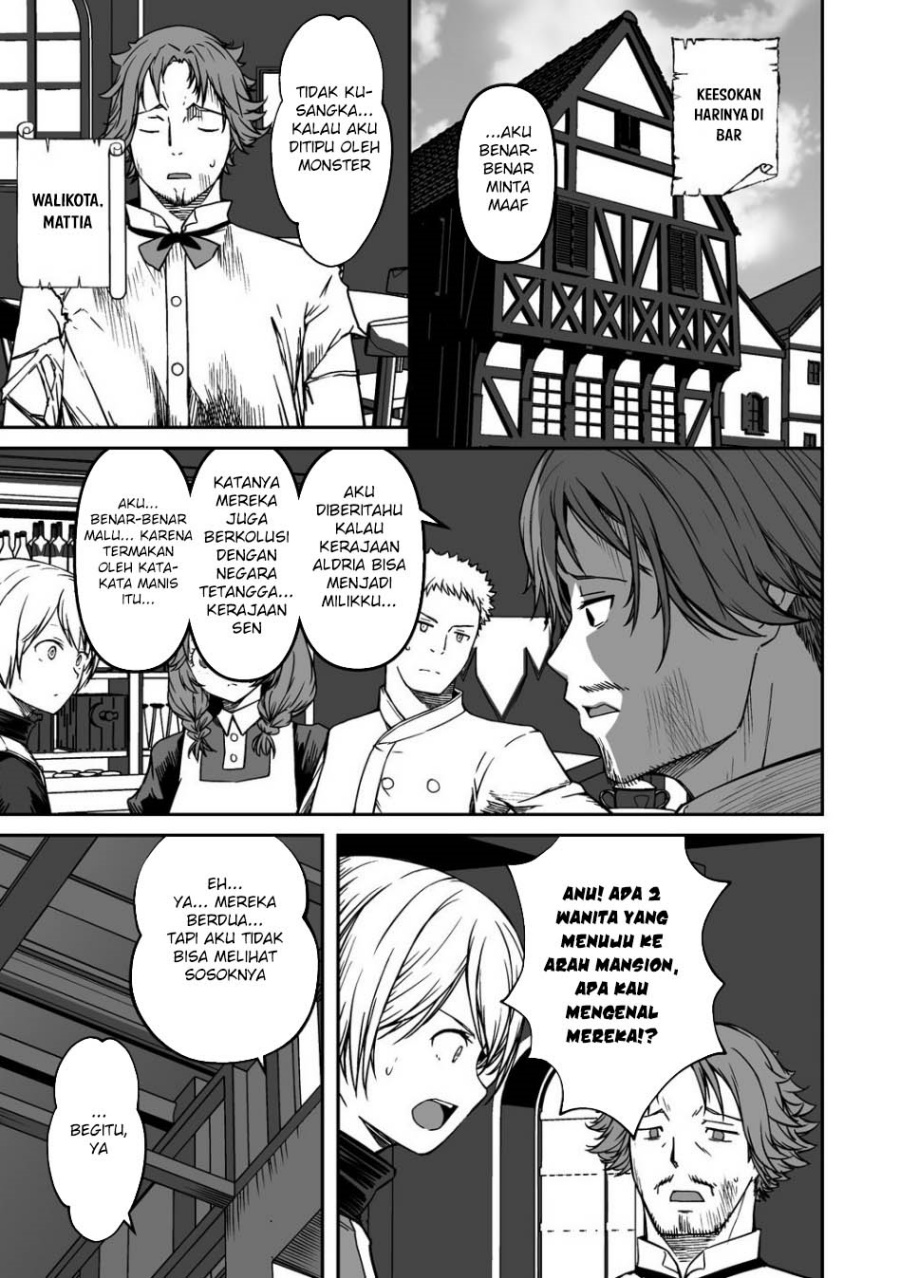 Monster Onna Kanbu wa Osanaki Yuusha wo Dekiai suru Chapter 13 - halaman 22