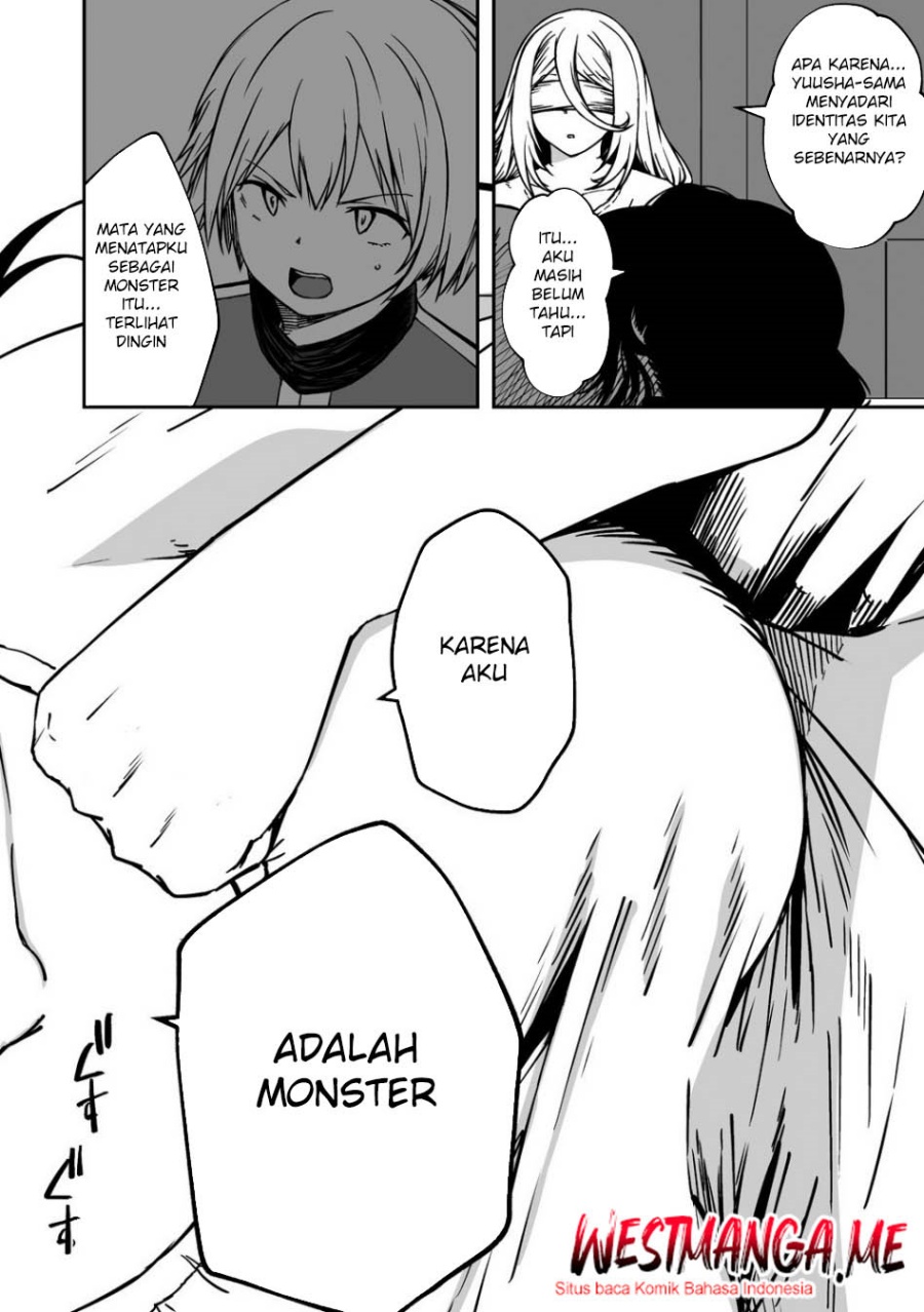 Monster Onna Kanbu wa Osanaki Yuusha wo Dekiai suru Chapter 13 - halaman 27