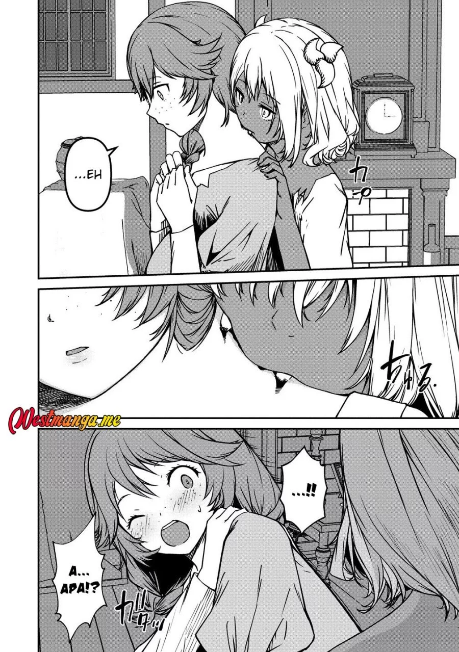 Monster Onna Kanbu wa Osanaki Yuusha wo Dekiai suru Chapter 14 - halaman 8