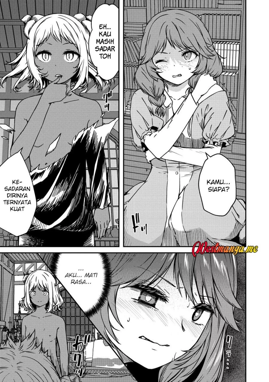 Monster Onna Kanbu wa Osanaki Yuusha wo Dekiai suru Chapter 14 - halaman 9