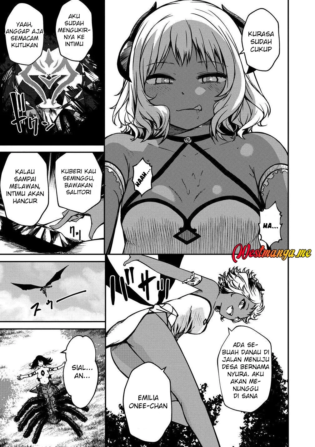 Monster Onna Kanbu wa Osanaki Yuusha wo Dekiai suru Chapter 15 - halaman 10