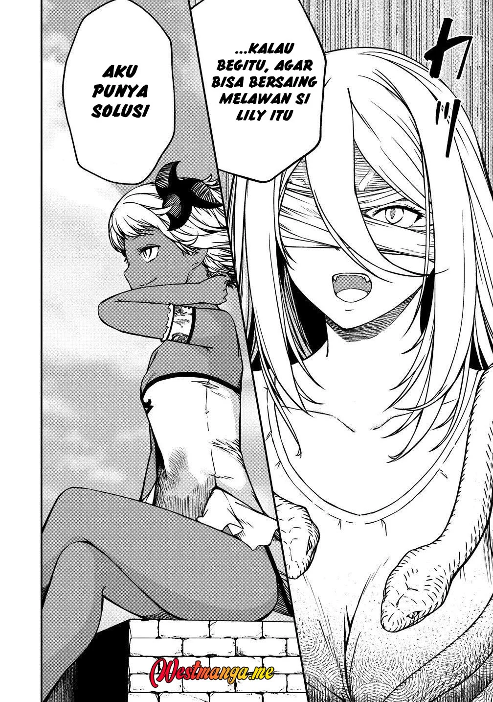Monster Onna Kanbu wa Osanaki Yuusha wo Dekiai suru Chapter 15 - halaman 13